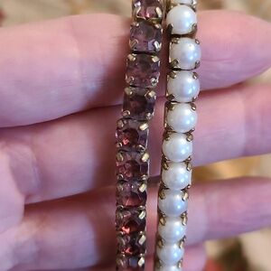 J. Crew 2 Stretch Bracelets L